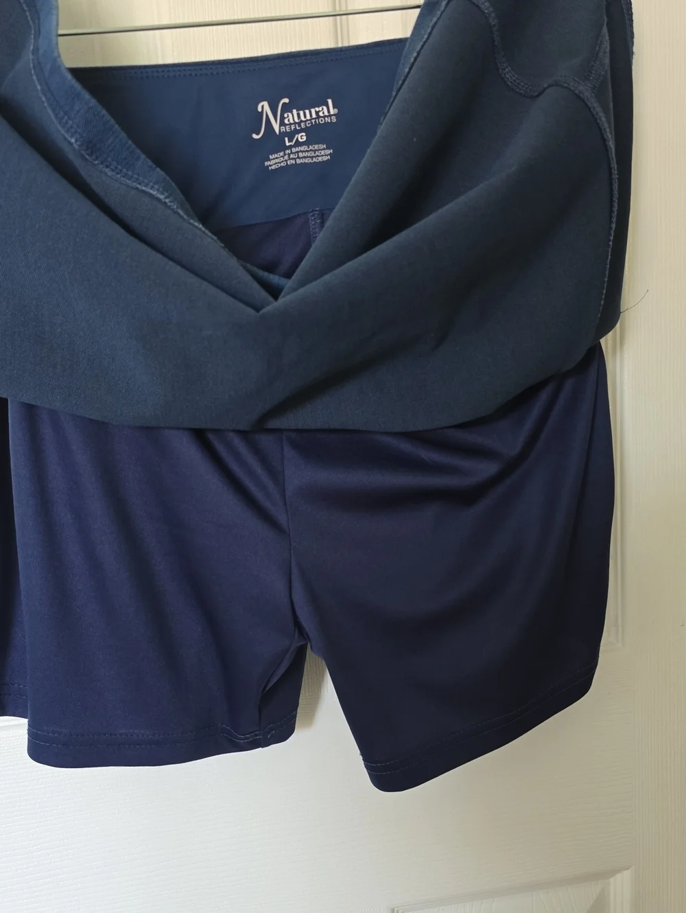 Classic Women's Navy Blue Knit Skort